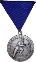 VM 1510   Medalja za požrtvovnost SR BIH srebrna